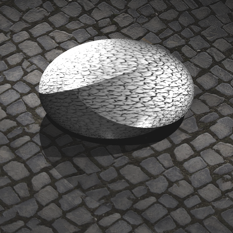 Bump Mapping Transformed without Derivative Division but with Wrong Sphere Bitangent