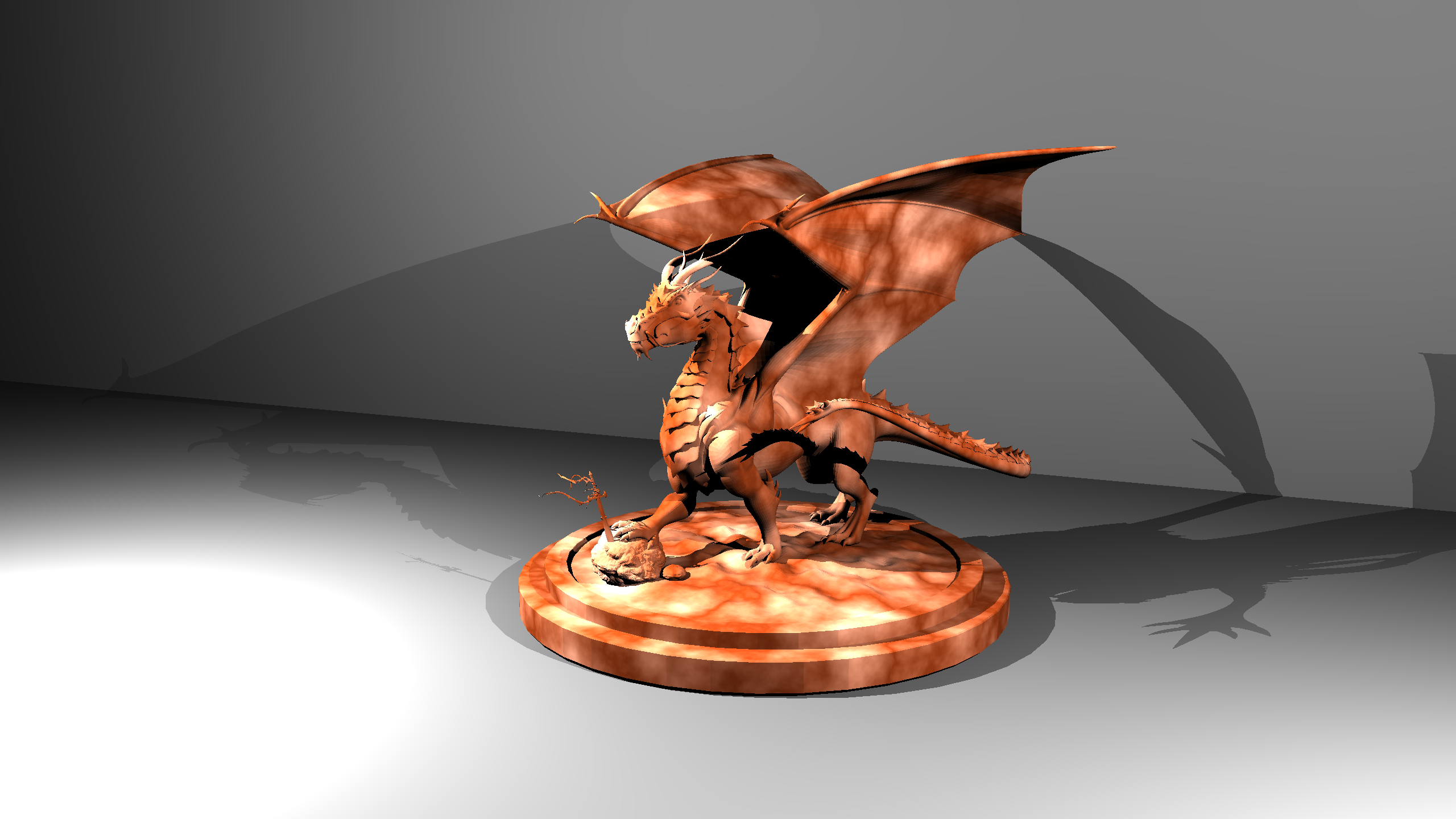 Dragon with Noise