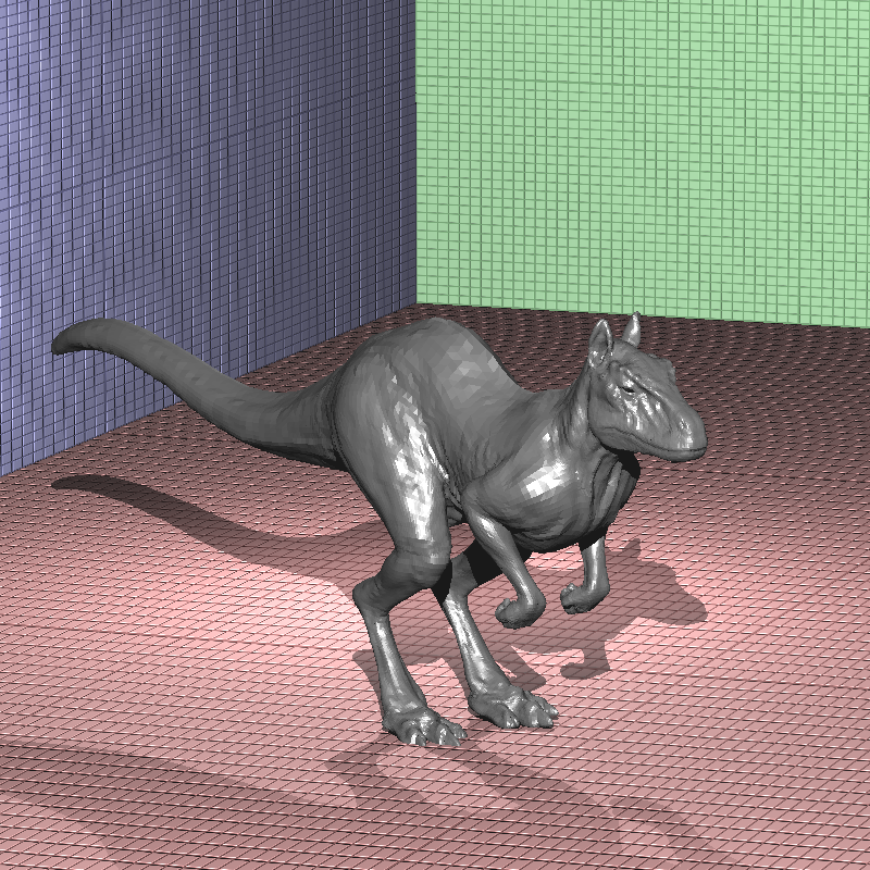 Killeroo on an RGB Bumped Space