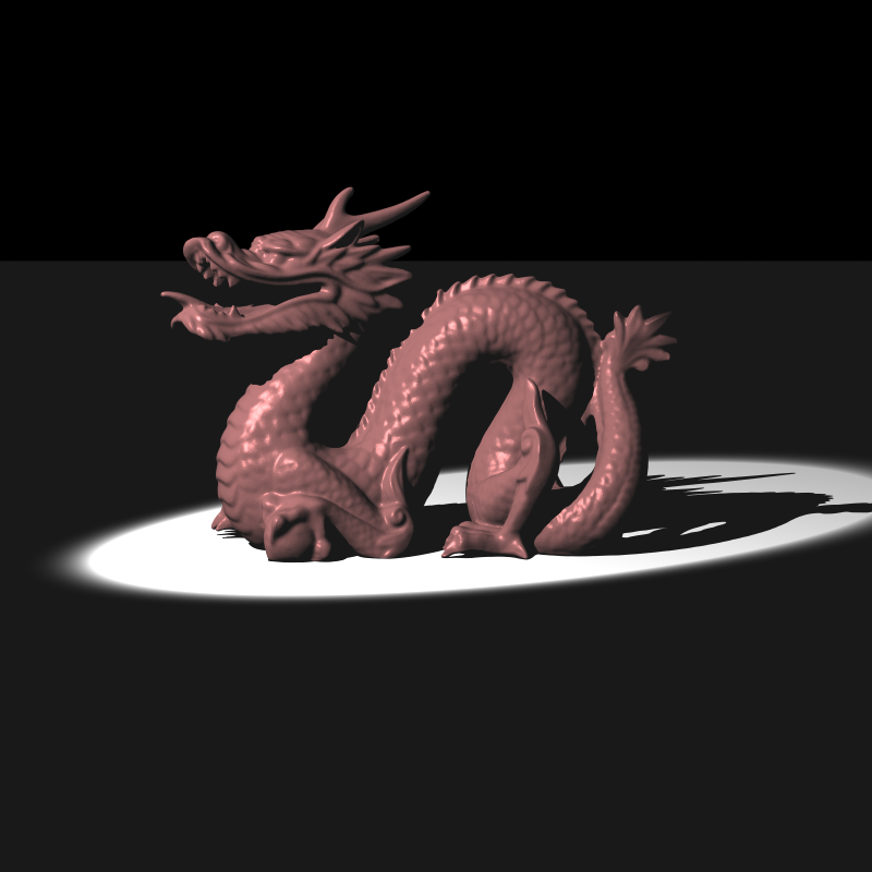 Dragon under Spot Light