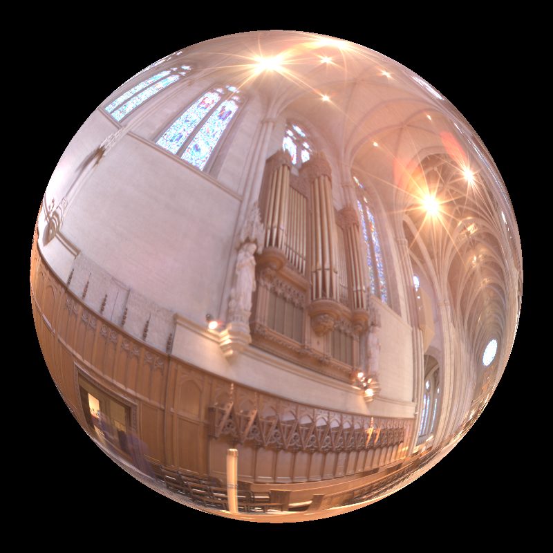 Correct Sphere with HDR Texture