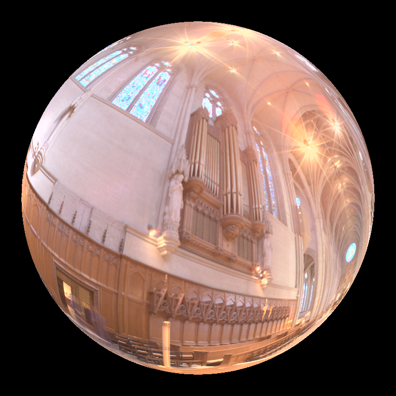 Too Bright Sphere with HDR Texture and Artifacts