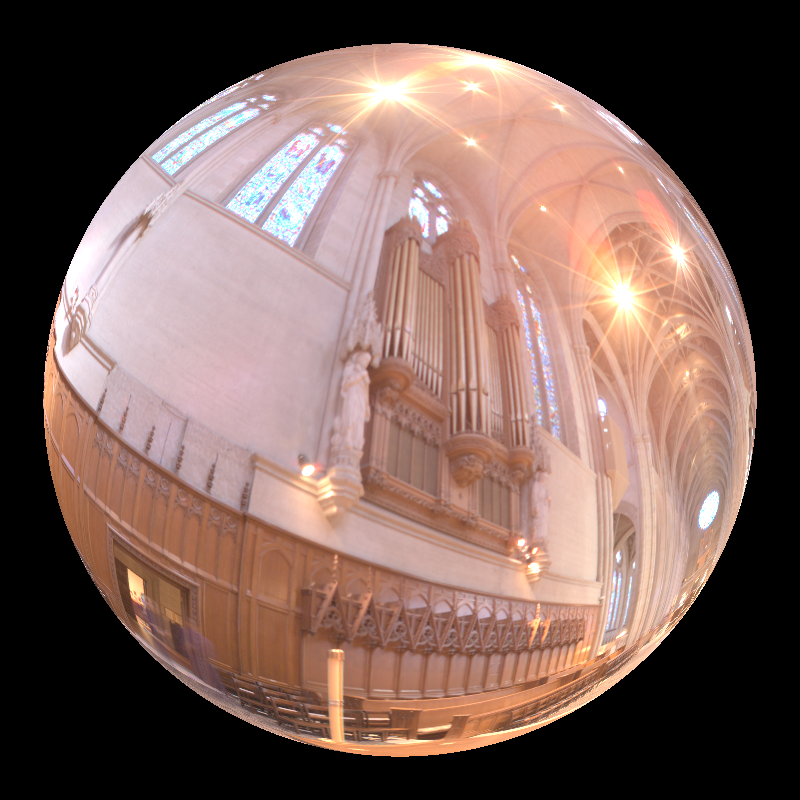Too Bright Sphere with HDR Texture