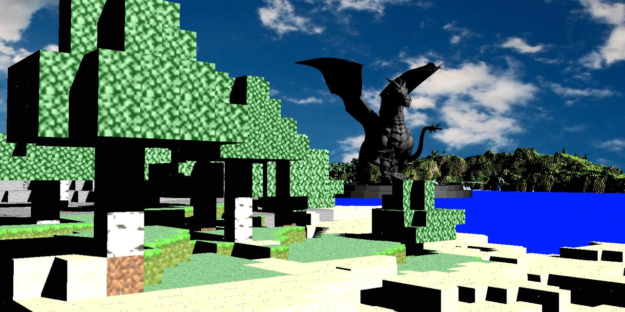 Closeup dragon